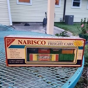 K-Line, K-654702, Nabisco Lifesaver's gondola, O Scale NIB RARE 1995 Train